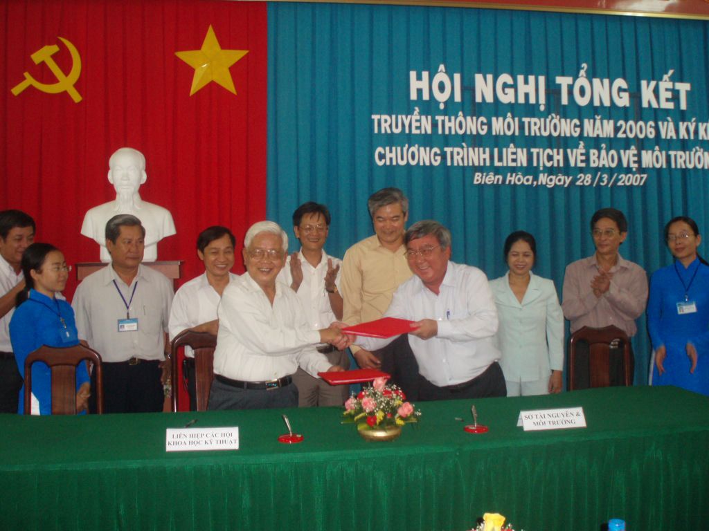 Sở Tài nguyên và Môi trường Đồng Nai tổ chức ký kết Chương trình liên tịch bảo vệ môi trường giai đoạn 2006 – 2010